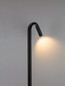 Preview: Nova Luce LED Wegeleuchte Gleam 5W warmweiss 3000K IP65 salzwasserfest Anthrazit Aluminium 60cm 9030846