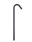 Preview: Nova Luce LED Wegeleuchte Gleam 5W warmweiss 3000K IP65 salzwasserfest Anthrazit Aluminium 80cm 9030847