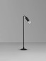 Preview: Nova Luce LED Wegeleuchte Aether 5W warmweiss 3000K IP65 salzwasserfest Anthrazit Glas Aluminium 60cm 9030848