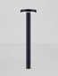 Preview: Nova Luce LED Wegeleuchte Mood 5W warmweiss 3000K IP65 salzwasserfest Anthrazit Aluminium 40cm 9030859