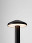 Preview: Nova Luce LED Sockelleuchte Nemo 5W warmweiss 3000K IP65 salzwasserfest Anthrazit Aluminium 20cm 9030861