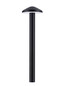 Preview: Nova Luce LED Wegeleuchte Nemo 5W warmweiss 3000K IP65 salzwasserfest Anthrazit Aluminium 40cm 9030862