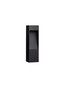 Preview: Nova Luce LED Sockelleuchte Maddi 7W warmweiss 3000K IP65 salzwasserfest Schwarz Aluminium 30cm 9030903