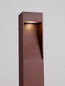 Preview: Nova Luce LED Wegeleuchte Maddi 7W warmweiss 3000K IP65 salzwasserfest Cortenstahl Aluminium 60cm 9030906
