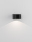 Preview: Nova Luce LED Außen-Wandleuchte Opera 6W warmweiss 3000K IP54 salzwasserfest Anthrazit Aluminium 11x10cm 9030940