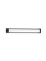 Preview: Nova Luce LED Außen-Deckenleuchte Nova 21W warmweiss 3000K IP65 salzwasserfest Anthrazit Aluminium 50x9cm 9030943