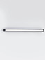 Preview: Nova Luce LED Außen-Deckenleuchte Nova 36W warmweiss 3000K IP65 salzwasserfest Anthrazit Aluminium 100x9cm 9030944
