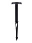 Preview: Nova Luce LED Erdspießleuchte Mood 5W warmweiss 3000K IP65 Schwarz Aluminium 20cm 9030949