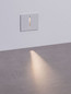 Preview: Nova Luce LED Wandeinbauleuchte Aizen 3W warmweiss 3000K IP65 Weiß Aluminium 7x6,5cm 9050709
