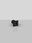 Preview: Nova Luce LED Wandeinbauleuchte Cael 3W warmweiss 2700K IP65 Anthrazit Aluminium 7,5x7cm 9050711
