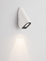 Preview: Nova Luce LED Außen-Wandleuchte Soren 3W warmweiss 3000K IP65 Weiß Aluminium 10x6cm 9050727