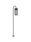 Preview: Nova Luce LED Wegeleuchte Motley 9W warmweiss 3000K IP65 salzwasserfest Cortenstahl Aluminium 100cm 9060231