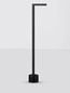 Preview: Nova Luce LED Wegeleuchte Pipe 4W warmweiss 3000K IP65 salzwasserfest Schwarz Aluminium 65cm 9060263