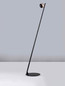 Preview: Nova Luce LED Stehleuchte Lusa schwenkbar dimmbar 6W warmweiss 3000K Gold Schwarz Champagner Aluminium 147cm 9088124