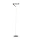 Preview: Nova Luce LED Stehleuchte Tilia dimmbar 26W warmweiss 3000K Nickel matt Aluminium 168cm 9088143