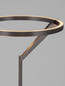 Preview: Nova Luce LED Stehleuchte Tilia dimmbar 26W warmweiss 3000K Nickel matt Aluminium 168cm 9088143