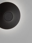 Preview: Nova Luce LED Außen-Wandleuchte Alux 11W warmweiss 3000K IP54 salzwasserfest Schwarz Aluminium Ø16cm 9136406