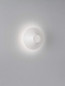 Preview: Nova Luce LED Außen-Wandleuchte Alux 11W warmweiss 3000K IP54 salzwasserfest Weiß Aluminium Ø16cm 9136407