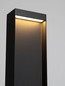 Preview: Nova Luce LED Wegeleuchte Alley 8W warmweiss 3000K IP65 salzwasserfest Anthrazit Aluminium 70cm 9136424