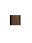 Preview: Nova Luce LED Außen-Wandleuchte Kioo 10W warmweiss 3000K IP65 salzwasserfest Schwarz Aluminium Holz 14x14cm 9136427