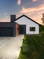 Preview: Nova Luce LED Wegeleuchte Rob 11W warmweiss 3000K IP65 salzwasserfest Schwarz Aluminium 50cm 9136429