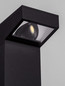 Preview: Nova Luce LED Wegeleuchte Rob 13W warmweiss 3000K IP65 salzwasserfest Schwarz Aluminium 90cm 9136430