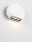 Preview: Nova Luce LED Außen-Wandleuchte Sango 4W warmweiss 3000K IP54 salzwasserfest Weiß Aluminium 10x8,5cm 9136434