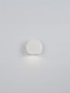 Preview: Nova Luce LED Außen-Wandleuchte Sango 4W warmweiss 3000K IP54 salzwasserfest Weiß Aluminium 10x8,5cm 9136434