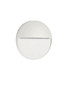 Preview: Nova Luce LED Außen-Wandleuchte Rodix 5W warmweiss 3000K IP54 salzwasserfest Weiß Aluminium Ø16cm 9136438