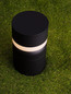 Preview: Nova Luce LED Sockelleuchte Airy 8W warmweiss 3000K IP65 salzwasserfest Schwarz Aluminium 25cm 9136444