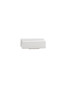 Preview: Nova Luce LED Fassadenleuchte Dio 4W warmweiss 3000K IP65 Weiß Aluminium 15,5x8,5cm 9136451