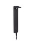 Preview: Nova Luce LED Solar-Wegeleuchte Tek 1W warmweiss 3000K Bewegungsmelder IP54 Schwarz Aluminium 65cm 9136461