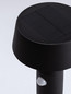 Preview: Nova Luce LED Solar-Wegeleuchte Chiaro 1W warmweiss 3000K Bewegungsmelder IP54 Schwarz Aluminium 50cm 9136462