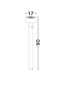 Preview: Nova Luce LED Solar-Wegeleuchte Chiaro 1W warmweiss 3000K Bewegungsmelder IP54 Schwarz Aluminium 90cm 9136463