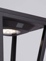 Preview: Nova Luce LED Solar-Sockelleuchte Cuppa 2W warmweiss 3000K Bewegungsmelder IP54 salzwasserfest Anthrazit Aluminium 24cm 9136464