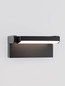 Preview: Nova Luce LED Außen-Wandleuchte Sally schwenkbar 20W warmweiss 3000K IP54 salzwasserfest Schwarz Aluminium 21x16,5cm 9176105