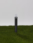 Preview: Nova Luce LED Wegeleuchte Paul 10W warmweiss 3000K Bewegungsmelder IP65 salzwasserfest Schwarz Aluminium 60cm 9176108