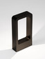 Preview: Nova Luce LED Sockelleuchte Minimal 7W warmweiss 3000K IP65 salzwasserfest Schwarz Aluminium 30cm 9176111