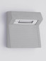 Preview: Nova Luce LED Außen-Wandleuchte Moris 8W warmweiss 3000K IP65 salzwasserfest Grau Beton 21,5x20cm 9186703