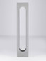 Preview: Nova Luce LED Wegeleuchte Stage 6W warmweiss 3000K IP65 salzwasserfest Grau Beton 70cm 9186708