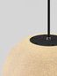 Preview: Nova Luce Außen-Pendelleuchte Moon E14 IP65 salzwasserfest Weiß Ø30cm 9186714