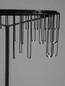 Preview: Nova Luce LED Stehleuchte Stellar dimmbar 17W warmweiss 3000K Schwarz Chrom Aluminium 140cm 9186983