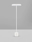 Preview: Nova Luce LED Stehleuchte Vetro 33W warmweiss 3000K Weiß Aluminium 136cm 9223418