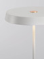 Preview: Nova Luce LED Stehleuchte Vetro 33W warmweiss 3000K Weiß Aluminium 136cm 9223418