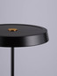 Preview: Nova Luce LED Stehleuchte Vetro 33W warmweiss 3000K Schwarz Aluminium 136cm 9223419