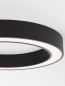 Preview: Nova Luce MORBIDO LED Deckenleuchte Schwarz 48W Steuerbare Lichtfarbe 8x60cm dimmbar 9345633