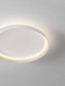 Preview: Nova Luce LED Deckenleuchte Ormi dimmbar 38W CCT warm-/neutralweiss 2700/3000/4000K Weiß Aluminium Ø45cm 9345694