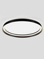 Preview: Nova Luce LED Deckenleuchte Ormi dimmbar 48W CCT warm-/neutralweiss 2700/3000/4000K Schwarz Aluminium Ø60cm 9345699