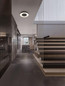 Preview: Nova Luce LED Deckenleuchte Epos dimmbar 24W CCT warm-/neutralweiss 2700/3000/4000K Schwarz Weiß Aluminium Ø40cm 9345703