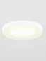 Preview: Nova Luce LED Deckenleuchte Pada dimmbar 25W CCT warm-/neutralweiss 2700/3000/4000K Weiß Aluminium Ø40cm 9345714